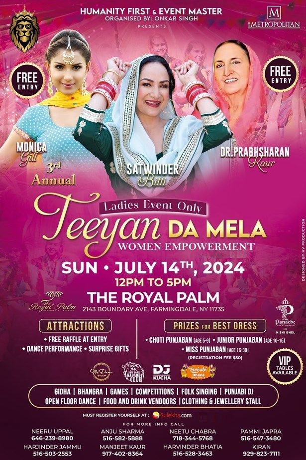 3 Annual Teeya Da Mela Featuring Satwinder