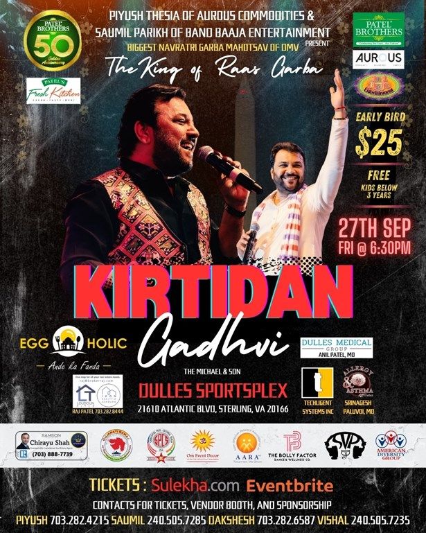 Kirtidan Gadhvi King Of Raas Garba 2024