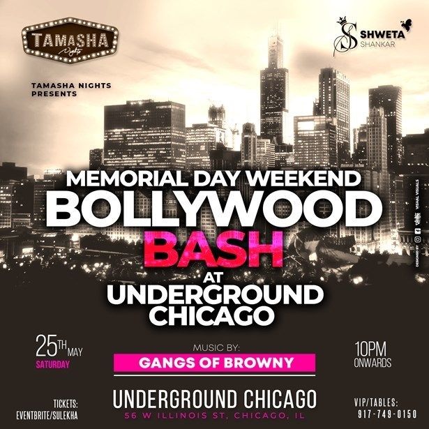 Desi Party, Memorial Day Weekend Edition At Underground