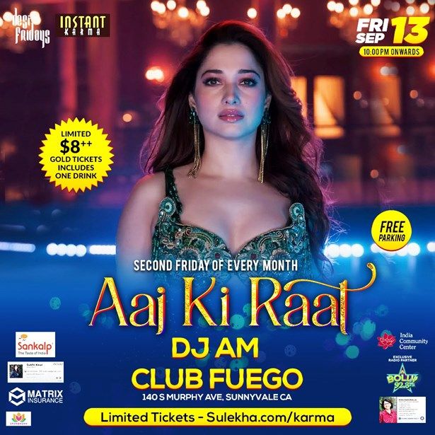 Aaj Ki Raat Desi Fridays