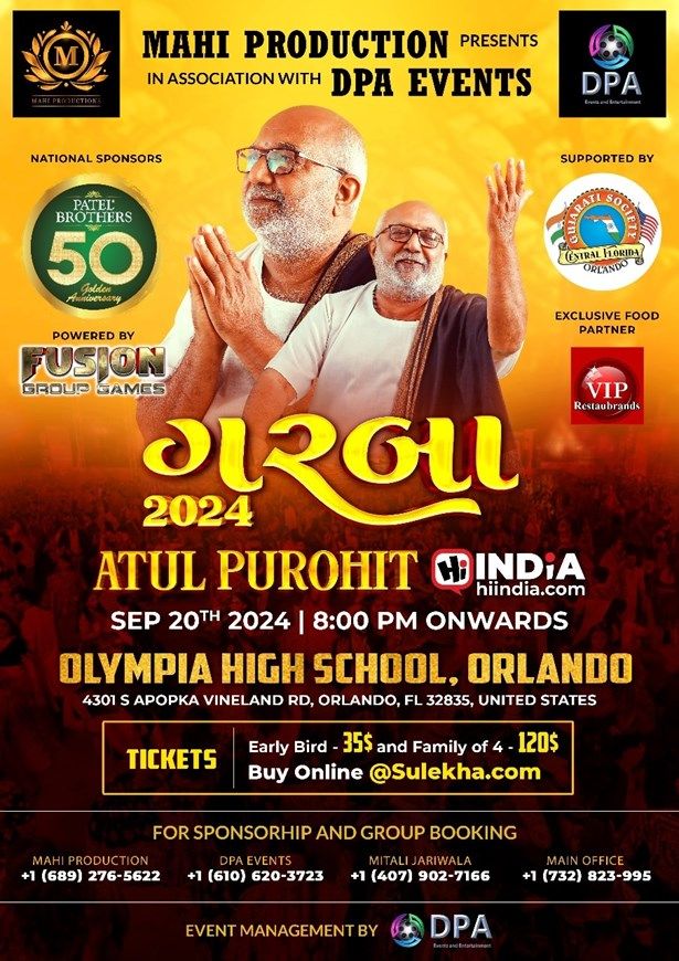 Atul Purohit Live In Orlando