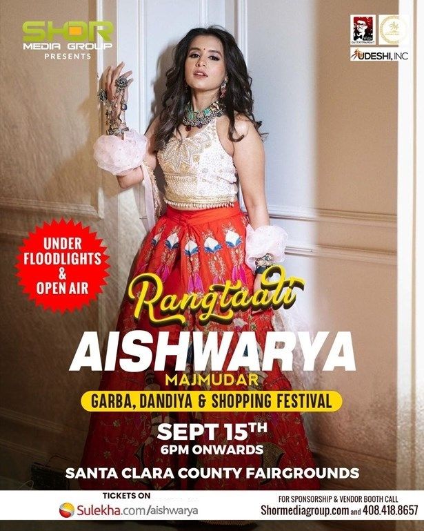 Rangtaali With Aishwarya Majmudar Garba,dandiya & Shopping Fest