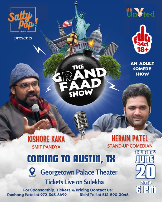The Grand Faad Show By Kishore Kaka In Austin