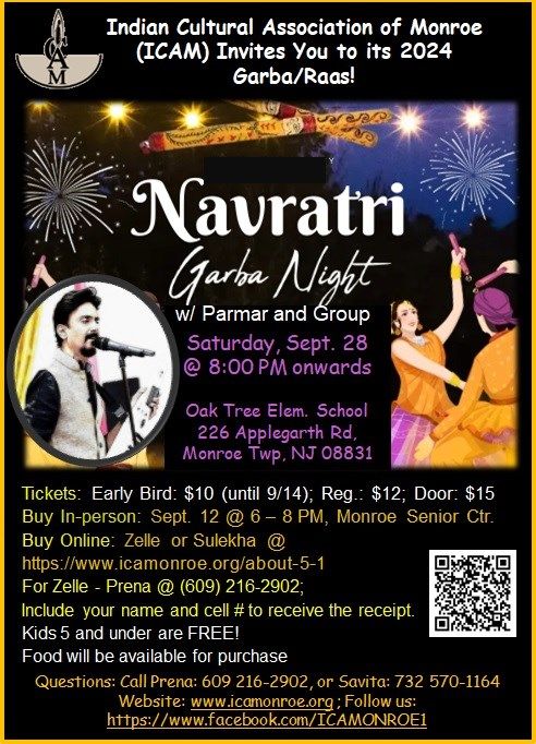 Icam's 2024 Navratri Garba Raas Night