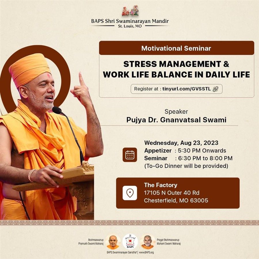 Motivational Seminar : Stress Management & Work Life Balance In Daily Life