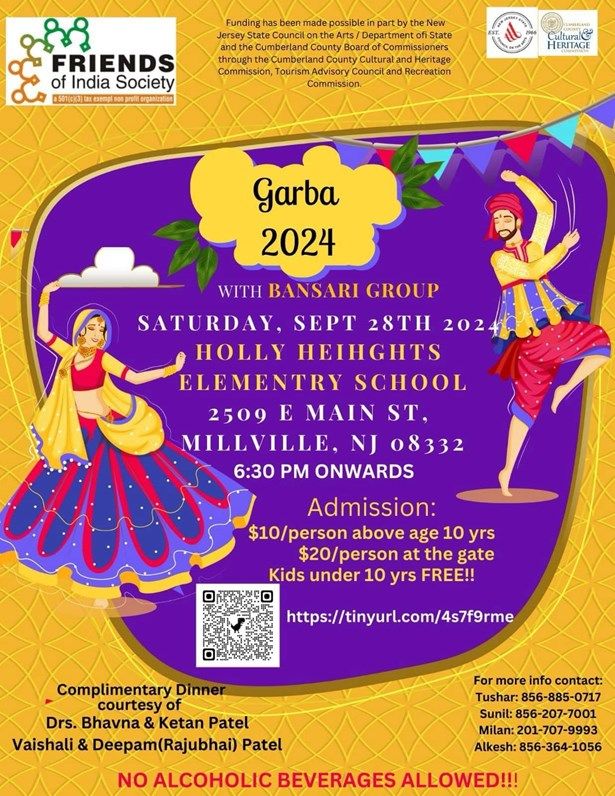 Garba 2024 By Friends Of India Society