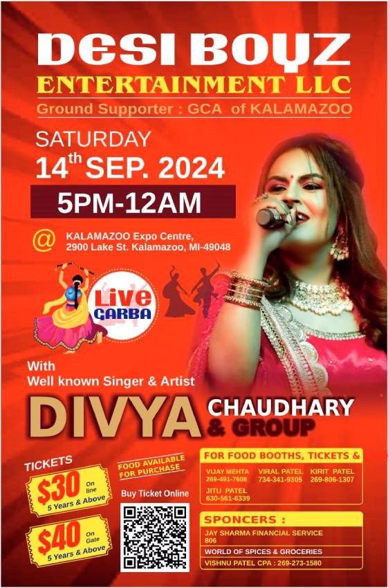 Live Garba With Divya Chaudhary