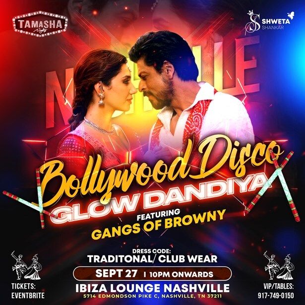 Nashville Bollywood Disco Dandiya At Ibiza Lounge