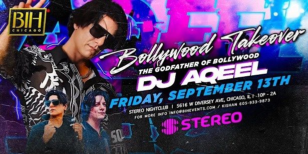 Celebrity Bollywood Dj Aqeel Live At Stereo Nightclub Chicago Sept 13th