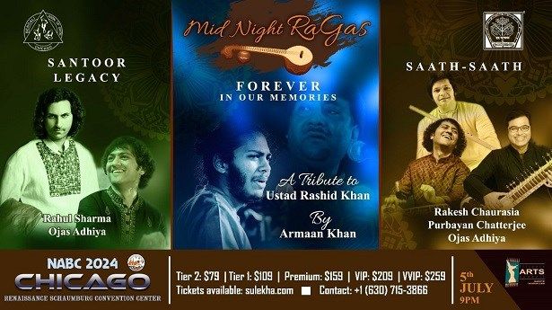 Midnight Ragas Three Indian Classical Music Concerts In One Show