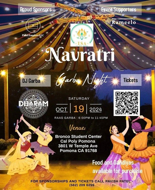 Cal Poly Navrangi Navratri Dj Garba Night