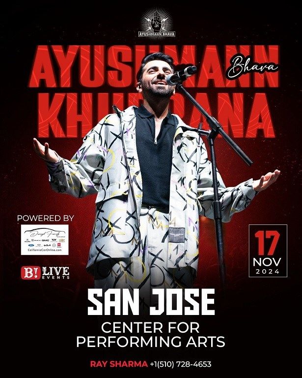 Ayushmann Khurrana Live In San Jose 2024